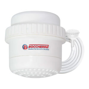 DUCHA ELÉCTRICA MAXI BLANCA DE 110V CON MANGUERA