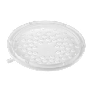 REGADERA ZENT CON BAJANTE BLANCA